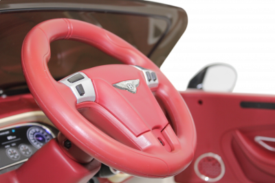 Детский электромобиль  JE1155 (12V, экокожа, 
колесо EVA)  - Цвет белый - Картинка #8